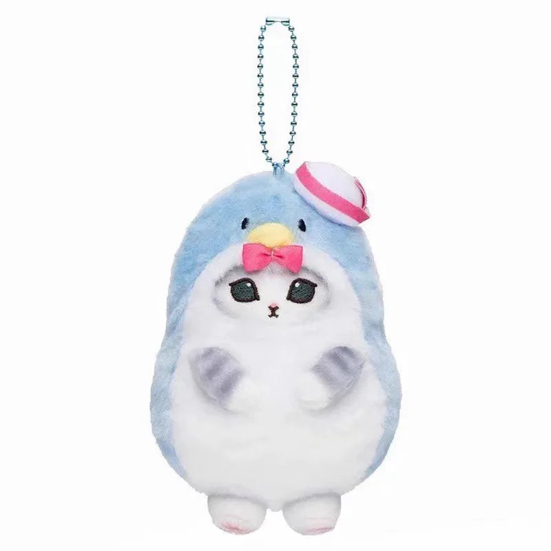 Kawaii Mofusand Sanrio Plush Keychain Anime Bag Charm