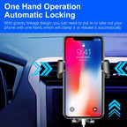 Gravity Support Bracket Car Mobile Phone Holder Car Air Vent Clip Mount Bracket For iPhone Xiaomi Samsung GPS Navigation Holder