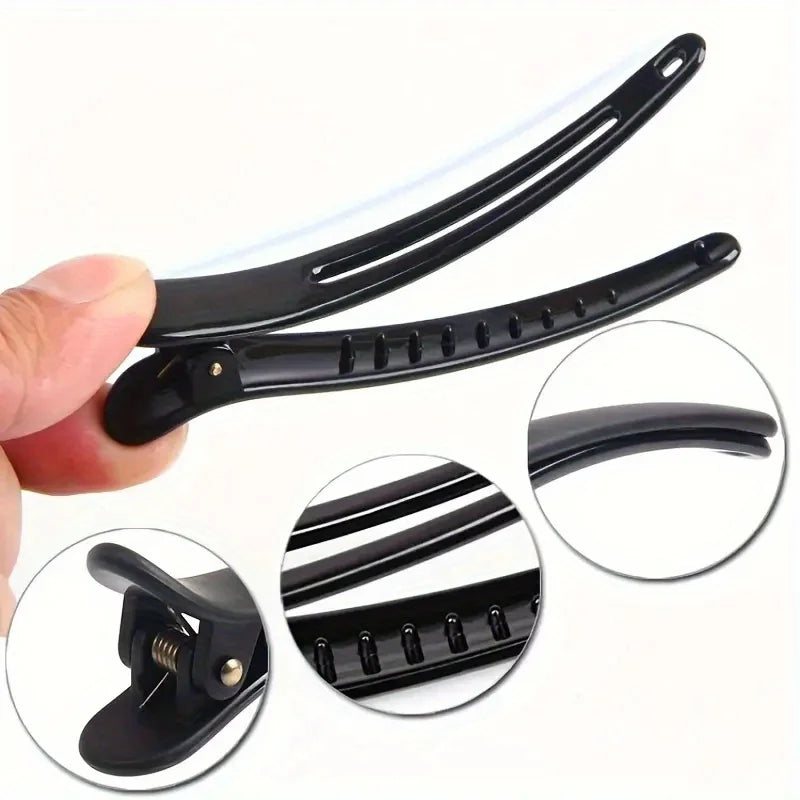 Plastic Duck Bill Hair Clips Set – Fish Beak Hair Styling Clips
