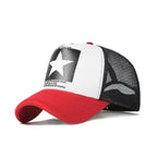 Breathable Mesh Snapback Baseball Cap for Casual Outdoor Style
