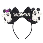 Sequin Mouse Ears Bow Headband for Women & Girls