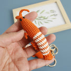 Ocean Animal Crochet Keychain Tropical Fish Bag Charm