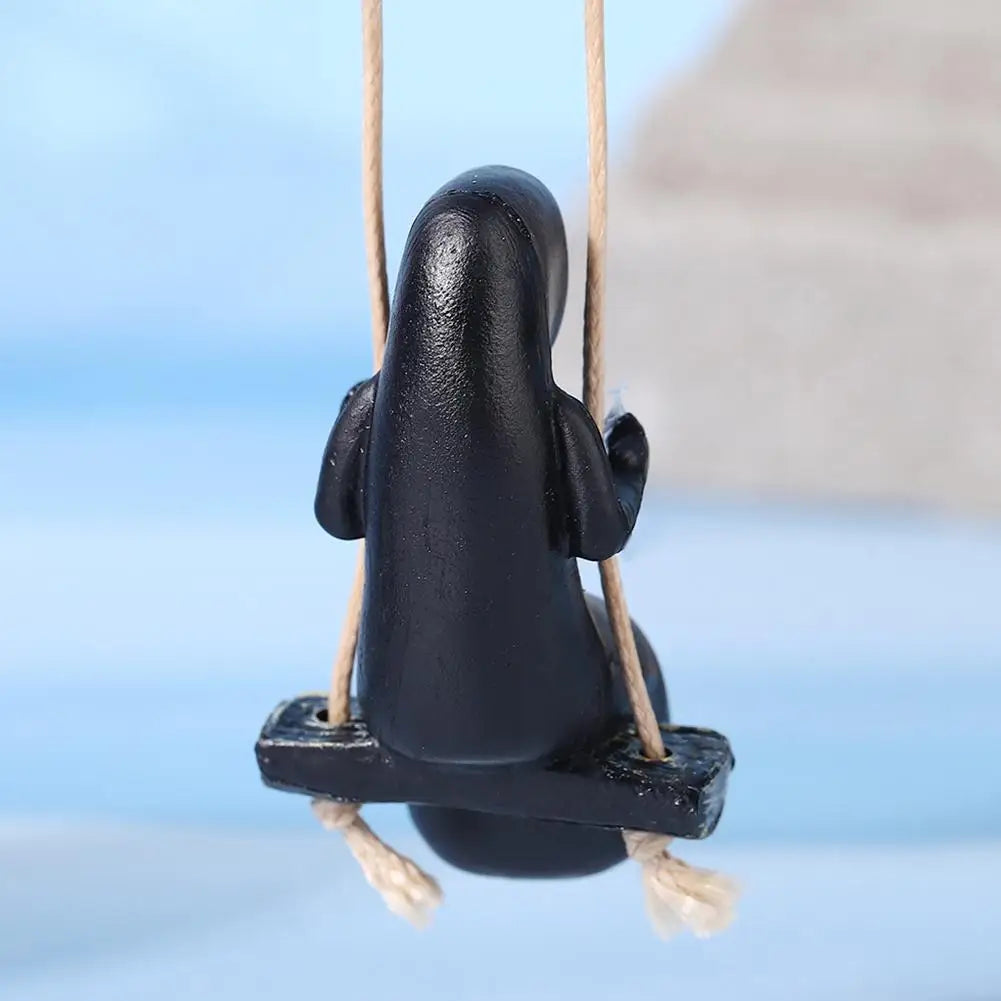 Funny Anime Car Ornaments Faceless Male Car Pendant Car Rearview Mirror Pendant Friend Birthday Gift Home Bag Decor Ornament