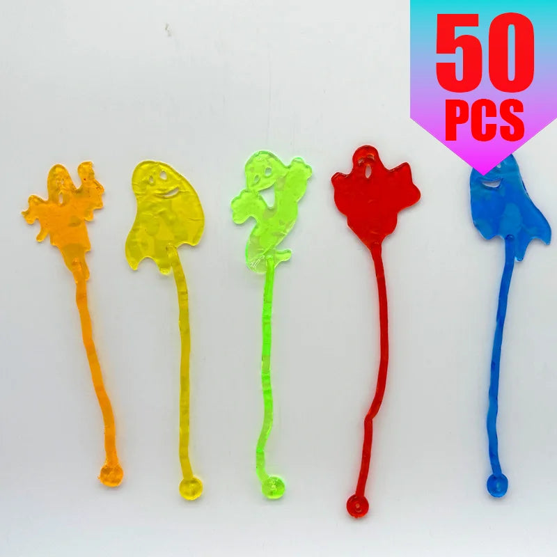 Stretching Sticky Spider Sticky s Party Favor for Kids TRP Material, Prizes for Classroom Halloween Party Decoration
