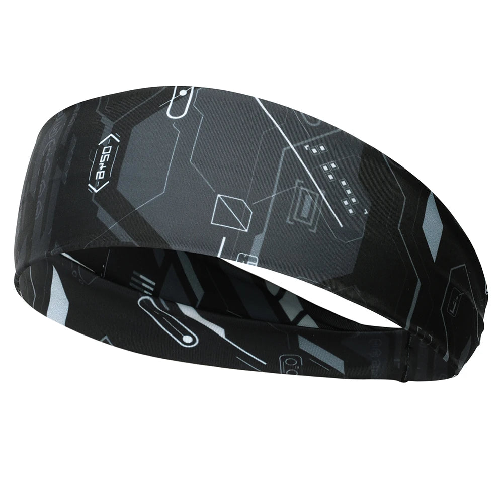 Gothic Skull Sports Sweatband Headband for Men & Women