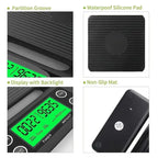 High Precision Coffee Scale with Timer Digital Kitchen Food Scale