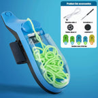 Auto Retract Web String Launcher Wrist Rope Shooter Glowing Light Cosplay Battle Toy