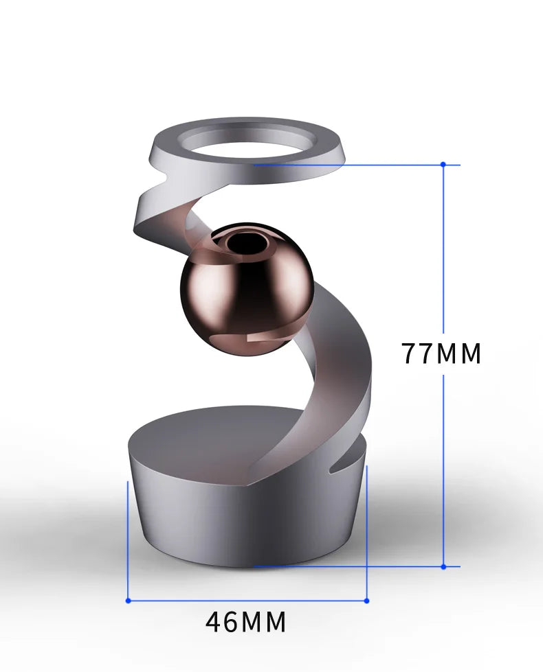 Suspended Spinning Top with Visual Effect Stress Relief Focus Tool Adults & Kids Suspended Gyroscope Fidget Spinner  Fidget toy