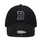 Initial Letter Embroidery Baseball Cap for Casual Sport Style