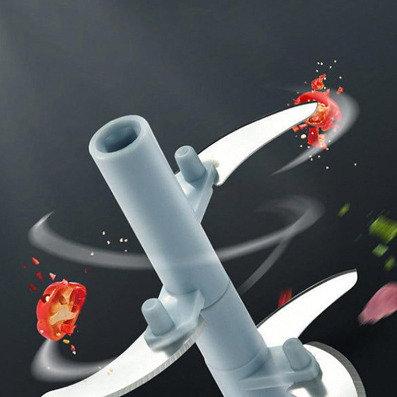 Manual Garlic Chopper – Meat Mincer & Vegetable Cutter Tool