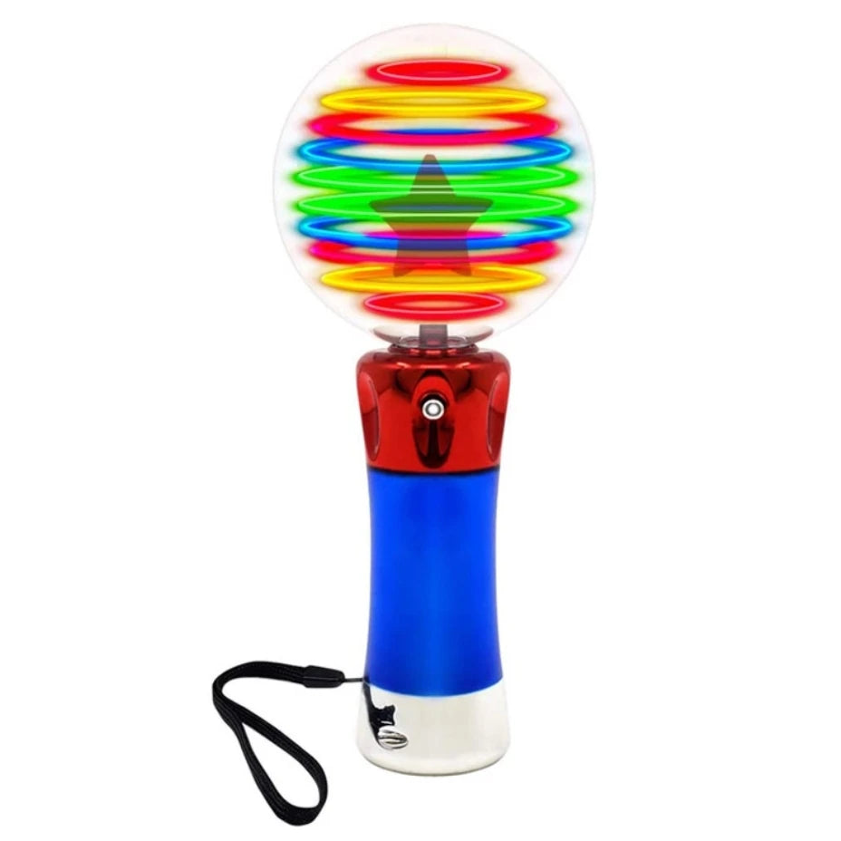 Luminous Ball Toy Stick Flashing LED Wand Rotating LED Toy Wand Fun Birthday Party Favor for Kids