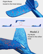 50CM Foam Glider Plane – Hand Throw Outdoor Flying Toy
