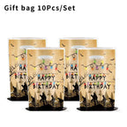 Horror Movie Stranger Theme Birthday Party Decoration Tableware Tablecloth Cup Plate Napkin Baby Shower Party Favors Supplies