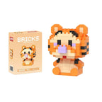 Disney Zootopia Small LinaBell Building Blocks Judy Nick Model Donald Duck Education Lotso Toys Mickey Mouse For Kids Birthday