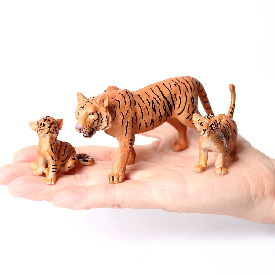 Mini Farm & Wildlife Animal Figurine Set