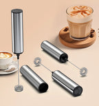 Rechargeable Milk Frother – Handheld Foam Maker & Drink Mixer