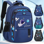 Kids Astronaut Waterproof School Backpack