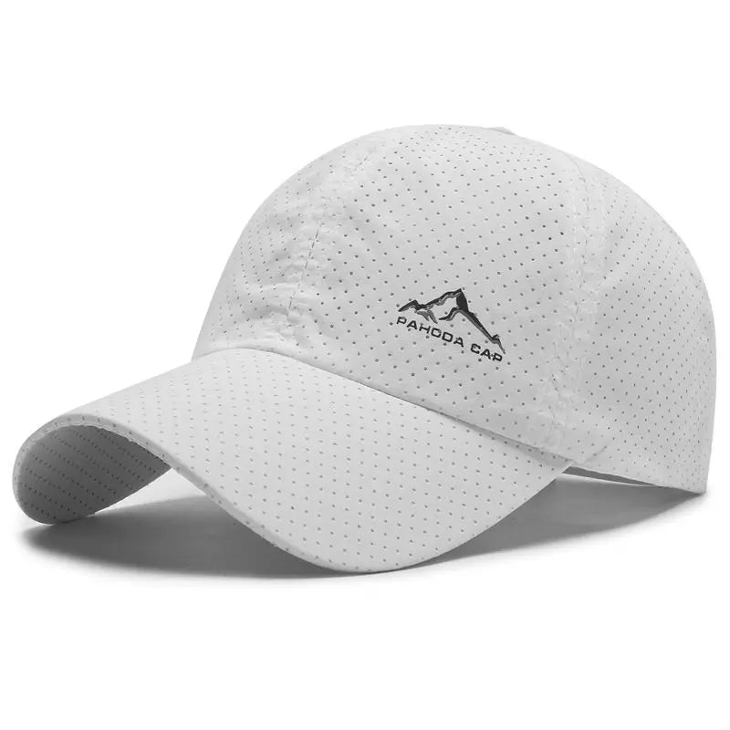 Unisex Ventilated Mesh Baseball Cap for Summer Outdoor Comfort