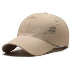 Summer Outdoor Sports Cap Golf Fishing Hat Quick Drying Sun Hat Adjustable Unisex Baseball Cap for Women Men