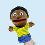 Family Hand Puppet Dolls – Plush Educational Role Play Toy