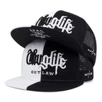 Thug Life Embroidery Snapback Baseball Cap for Streetwear Style