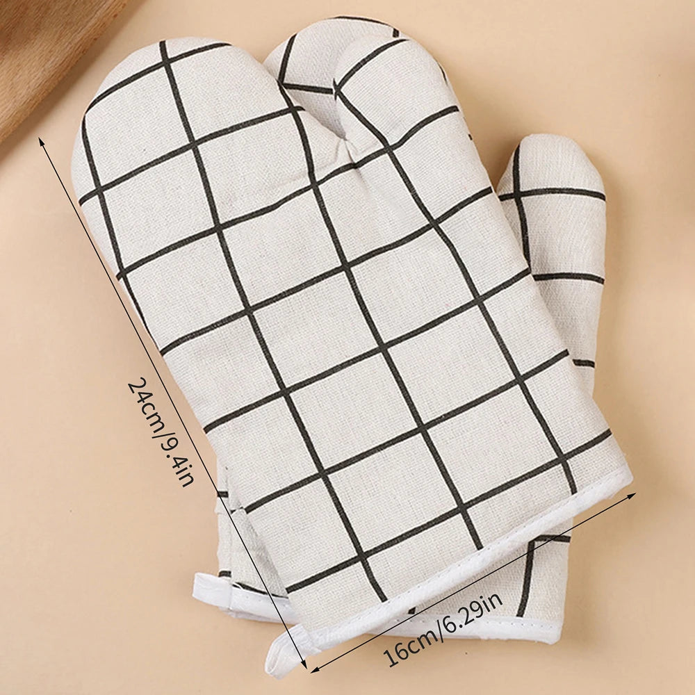 Heat Resistant Kitchen Baking Gloves – Insulated Oven & Cooking Safety Gloves