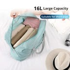 2 Pack Foldable Travel Duffel Bags for Carry-On & Weekender Travel