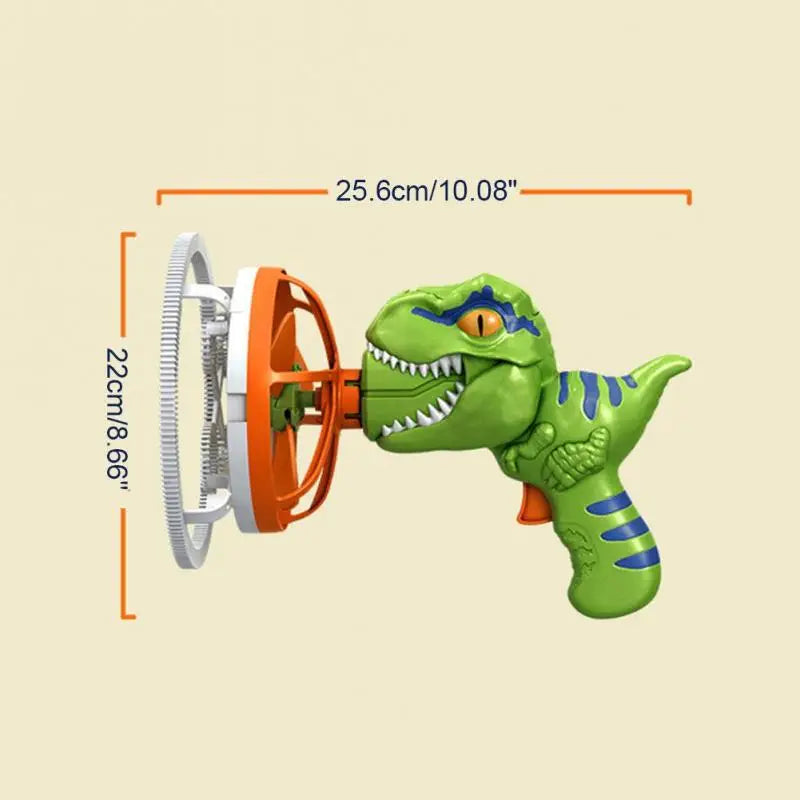 Dinosaur Electric Bubble Gun Automatic Bubble Machine for Kids