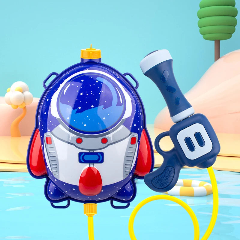 Kids Backpack Water Gun for Summer Beach Pool Outdoor Fun Toy