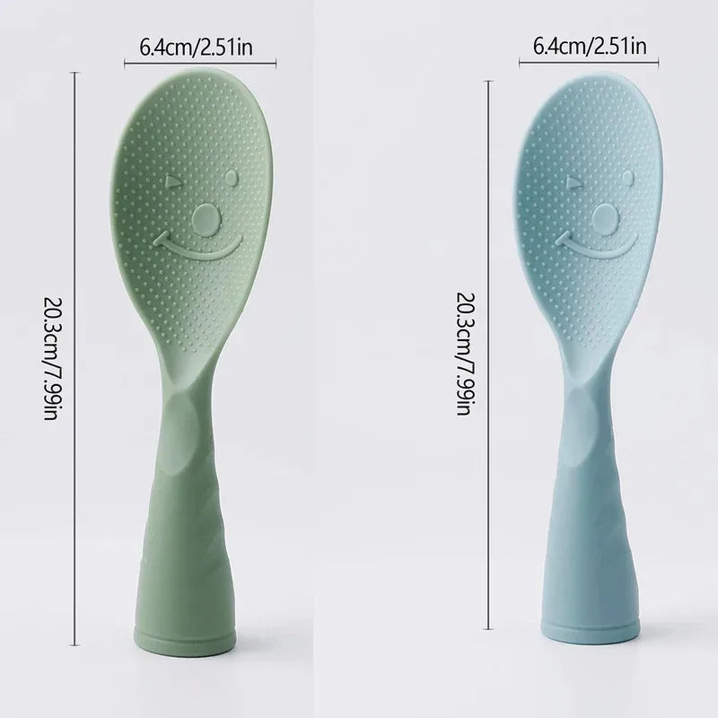 Serve Rice Effortlessly with the Non-Stick Standing Rice Spoon