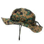 1pc/3pcs Camo Boonie Hat Sunscreen Breathable Bucket Hat Men's Outdoor Hiking Hunting Fishing Windproof Fisherman's Hat
