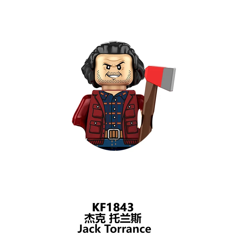 Halloween New Bricks Building Blocks Terrifier Death Megan Mini Figures Minifigures Toys Bricks Gifts For Children Adults