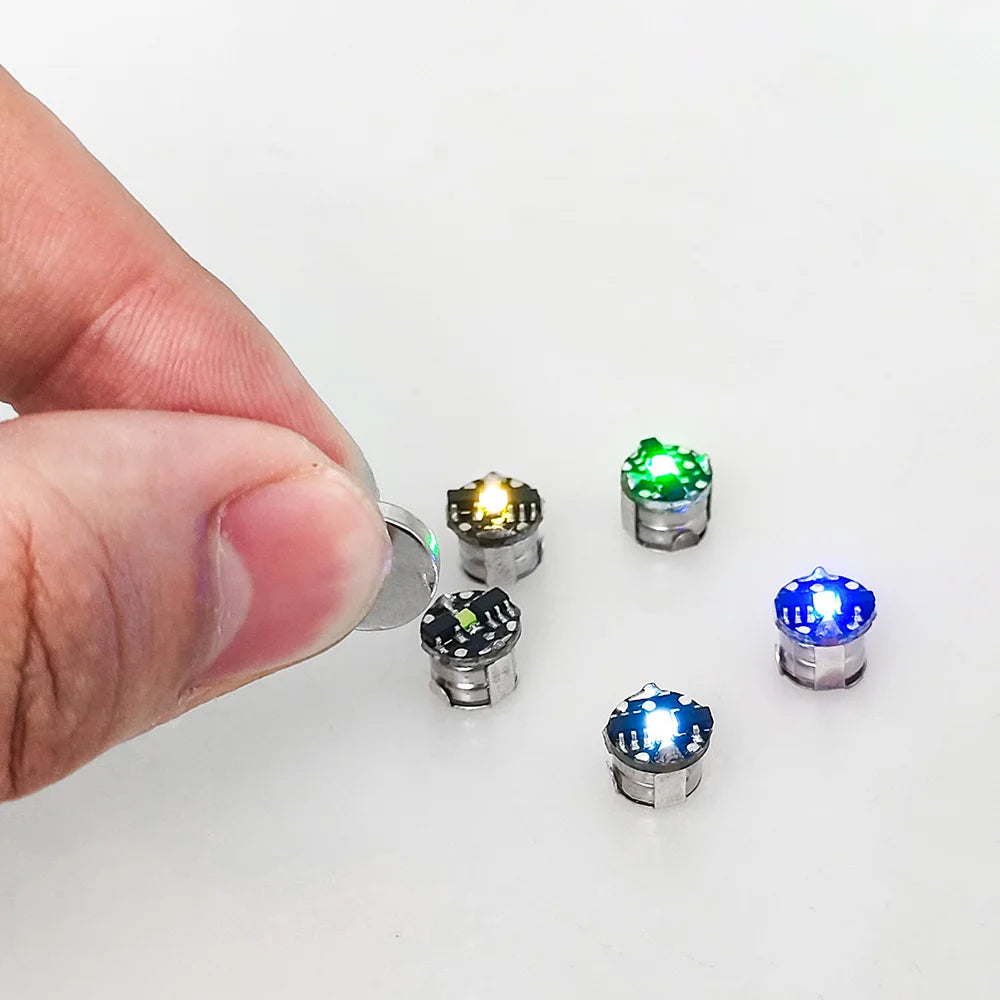 Mini Magnetic LED Lamp Set – DIY Model Lighting Toy (10pcs)