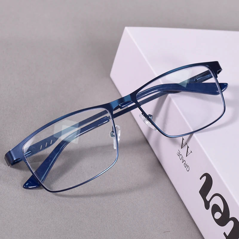 Anti Blue Light Full Frame Reading Glasses for Men