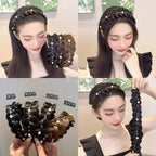 Synthetic Braided Headband for Women