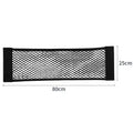 Car Storage Net Stretchable Mesh Pocket Net Magic Elastic Sticker Universal Rear Mesh Trunk Seat Bag Pocket Cage Auto Organizer