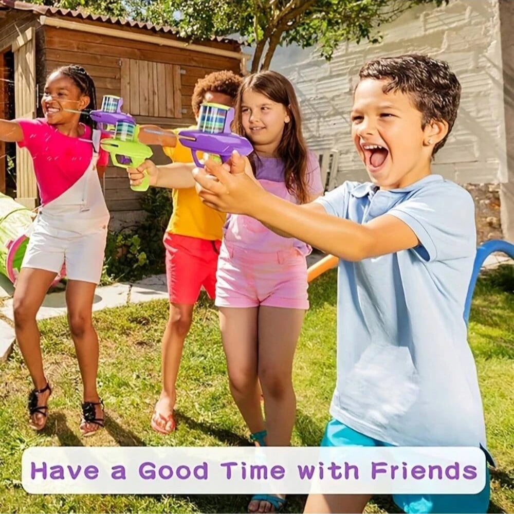 Foam Disc Launcher Flying Disc Handheld Shooter Toy for Kids