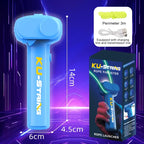 Glow-in-the-Dark Rope Launcher Toy for Kids and Adults, Rechargeable LED Luminous String, Handheld Stress Relief Game Gift Fun