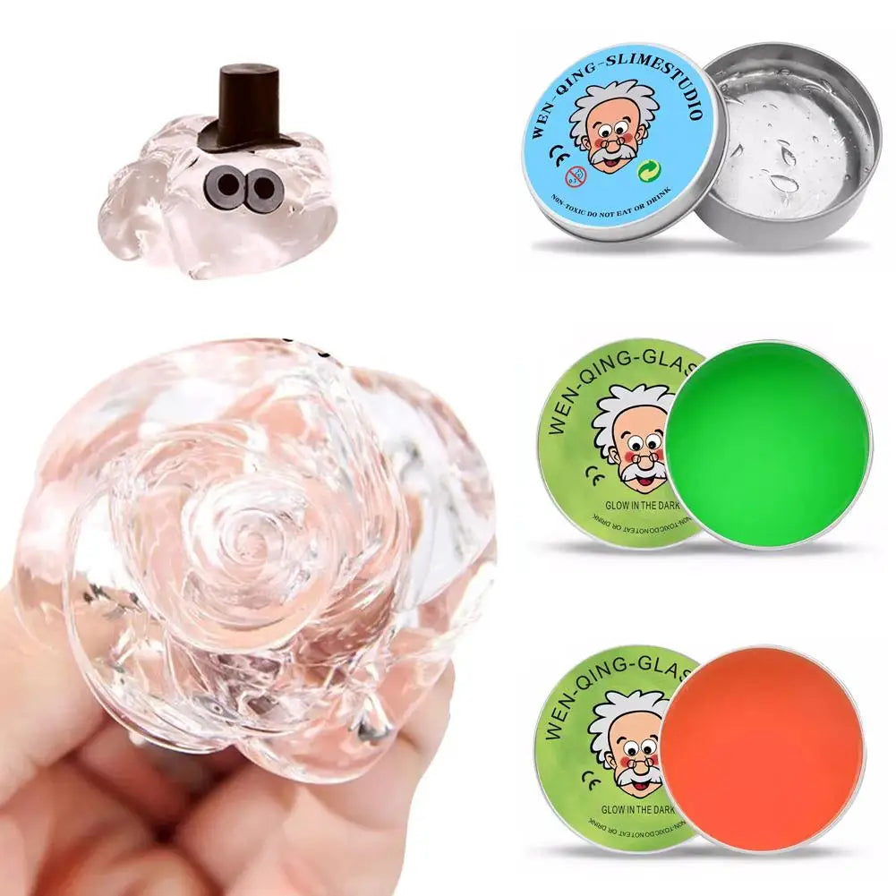 Non-Newtonian Liquid Glass Putty Toy