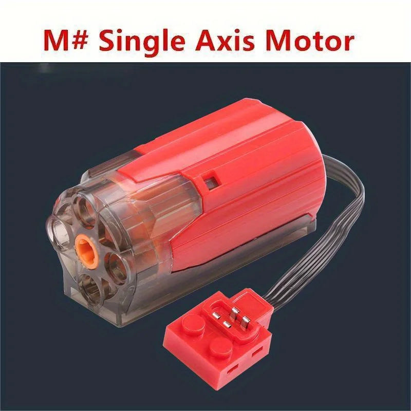 Building Blocks RC Motor Power Functions Kit with Remote Control