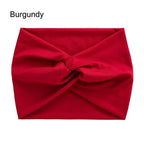 Twisted Extra Wide Turban Workout Headband for Women