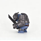 Medieval Orc Warrior Building Block Figure Fantasy Toy Set