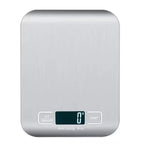 Digital Kitchen Scale – Stainless Steel Food Weighing Scale with LED Display