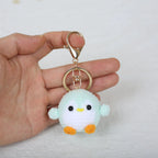 Mini Penguin Crochet Keychain Cute Animal Bag Charm