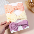 3PCS Cable Knit Elastic Baby Girl Headbands Set