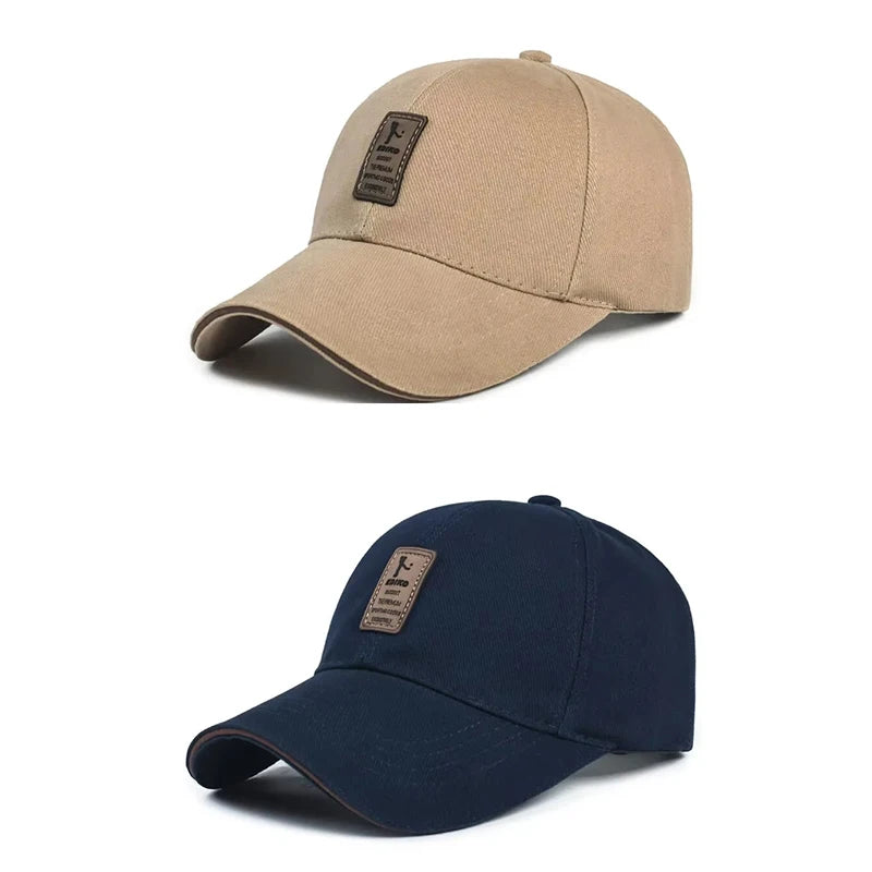 Four Seasons Cotton Baseball Cap for Sports and Everyday Comfort