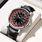 LIGE Creative Luxury Watches men Roulette Game Dial Fashion Mens Watch Waterproof Luminous Quartz Wristwatches Relojs Hombre+Box