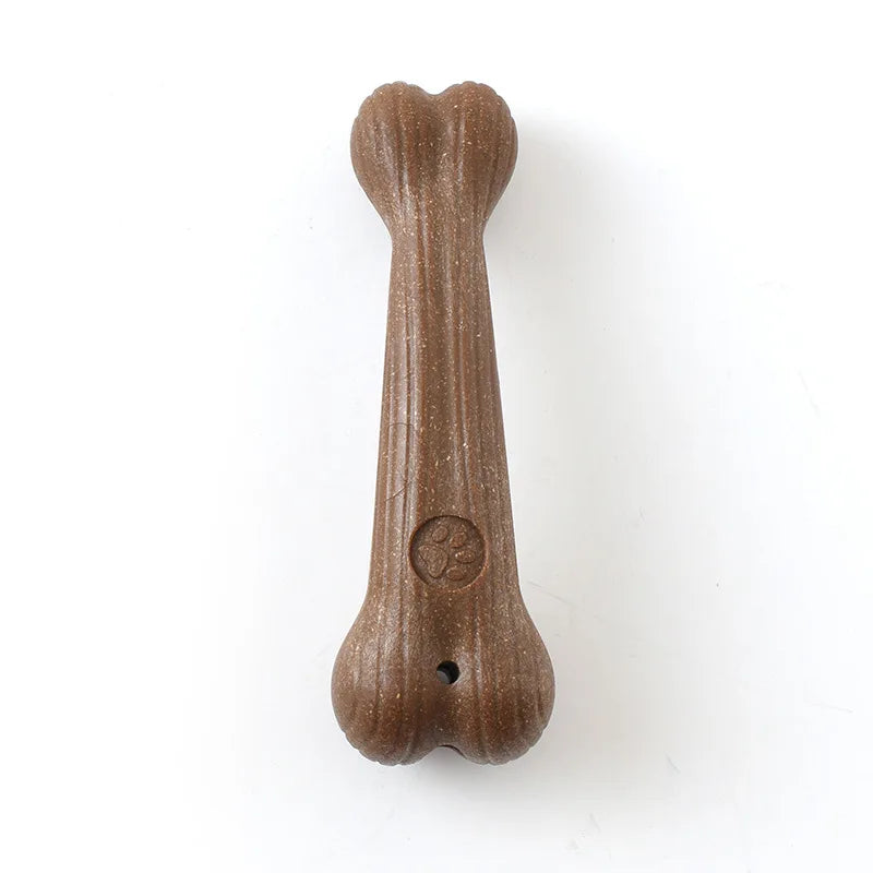 Bamboo Dog Chew Toy Dental Bone Bite Resistant Training Toy