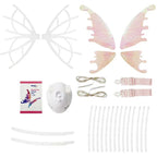 Electric Fairy Wings With Music Lights Children Toy Elf Wings Dress Up Role-playing  Glowing Shiny Toys Gift For Kid