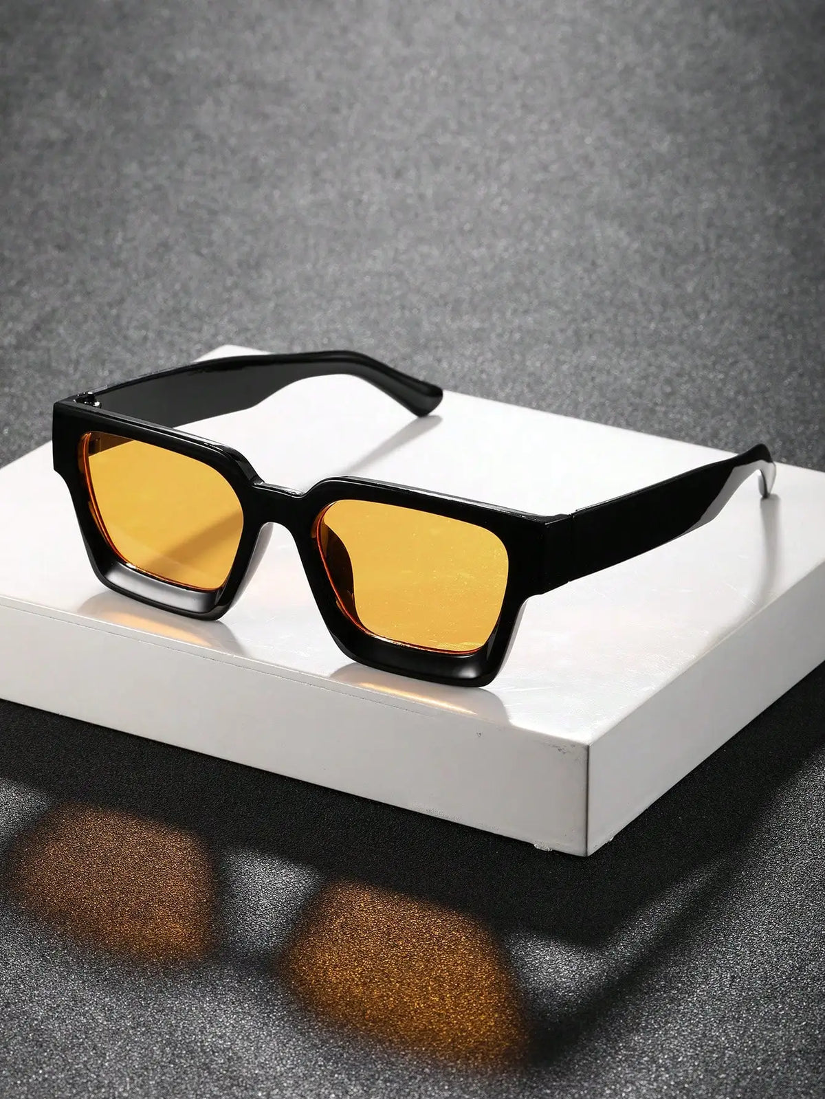 Classic Square Plastic Frame Sunglasses for Men & Women